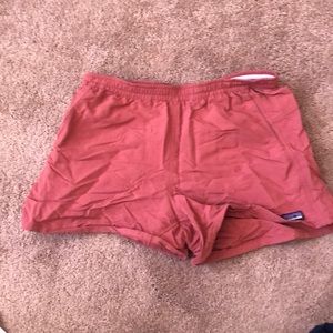 Patagonia barely baggies S Spanish red shorts